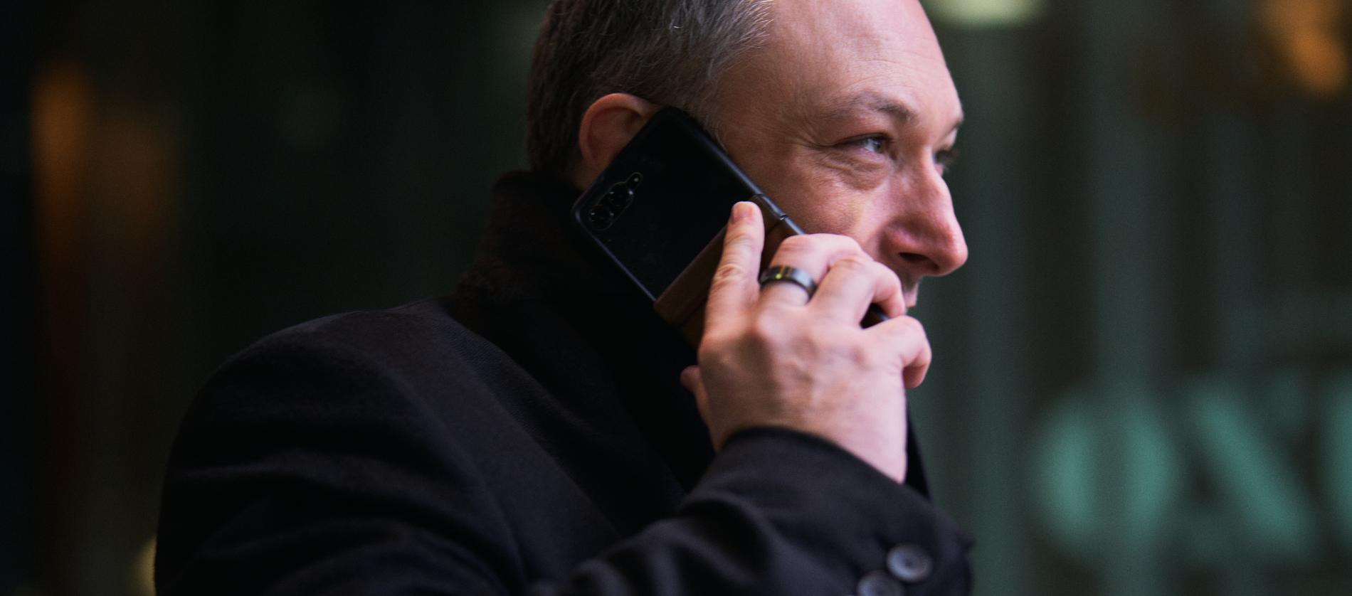 Richard Ney on a call